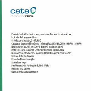 Conventional Hood Cata SYGMA7010BK |  Hoods   | Chef Up
