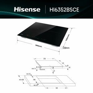Induktionskochfeld Hisense |  Kochplatten   | Chef Up