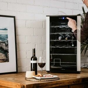Vinoteca Taurus CHANSON 24 43 x 45 x 74 cm Grey |  Oenology   | Che...