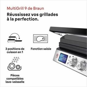 Electric Barbecue Braun 2000 W |  Grills and griddles   | Chef Up