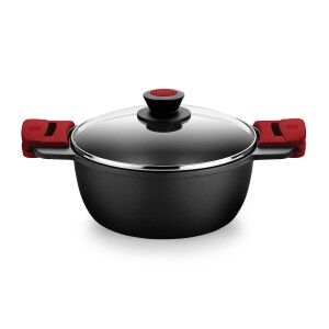 Casserole avec Couvercle en Verre BRA A410320 3 L 1,6 L |  Poêles e...