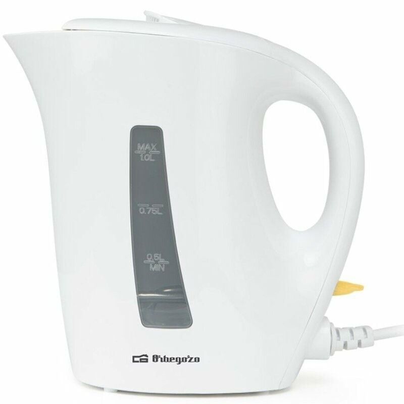 Wasserkocher Orbegozo KT 4150 Kunststoff 1200 W 1 L |  Wasserkocher...