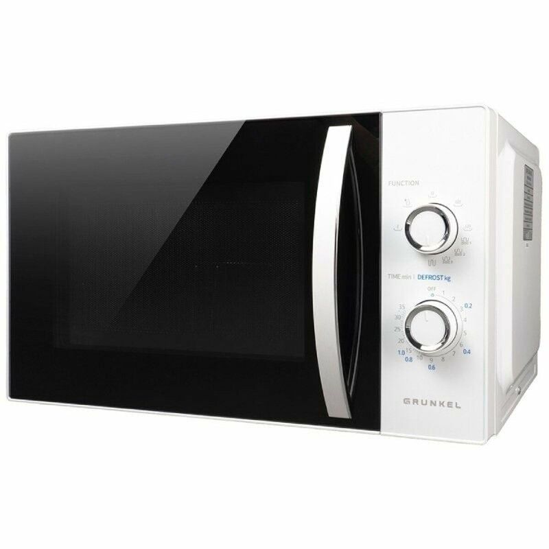 Mikrowelle mit Grill Grunkel MWG-25MA 800 W 25 L Weiß |  Mikrowelle...