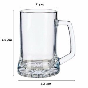 Chope à bière Vivalto 971469 380 ml |  Verres et carafes   | Chef Up