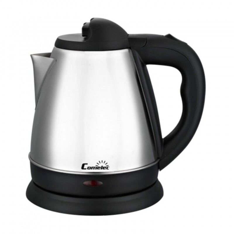 Wasserkocher COMELEC D227990 1,2 L 1600W Weiß Schwarz Schwarz/Silbe... Wasserkocher COMELEC D227990 1,2 L 1600W Weiß Schwarz Schwarz/Silbe...