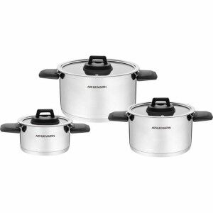 Topfset Arthur Martin AM6321 3 Stücke |  Töpfe   | Chef Up