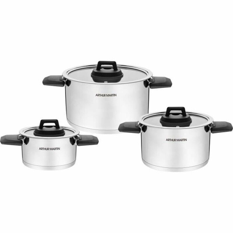 Topfset Arthur Martin AM6321 3 Stücke |  Töpfe   | Chef Up