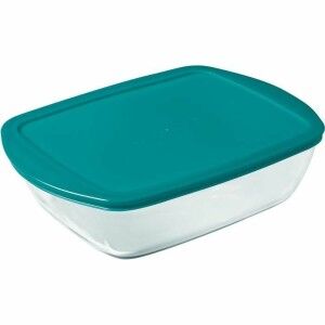 Baking tray Pyrex Cook & Store 2,5 L 1,1 L 0,4 l Green Rectangular ...