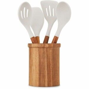 Kitchen Utensils Set Livoo MES153G White 5 Pieces (4 Units) |  Othe...