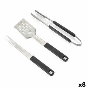 Barbecue Utensils Set Algon 3 Pieces (8 Units) |  Barbecues and Acc...