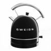 Bouilloire Sweiss KTL9 Noir Acier inoxydable 2200 W 1,8 L |  Bouill...