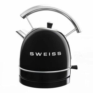 Bouilloire Sweiss KTL9 Noir Acier inoxydable 2200 W 1,8 L |  Bouill...