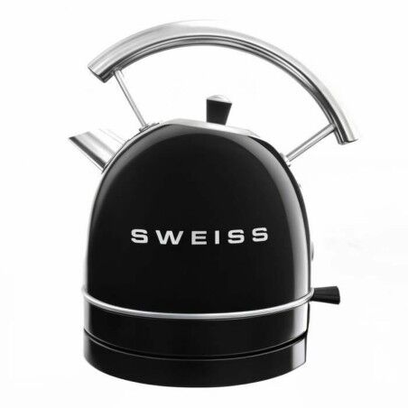 Bouilloire Sweiss KTL9 Noir Acier inoxydable 2200 W 1,8 L |  Bouill...