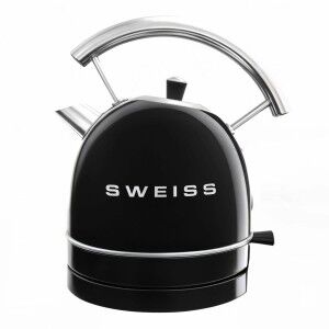 Wasserkocher Sweiss KTL9 Schwarz Edelstahl 2200 W 1,8 L |  Wasserko...