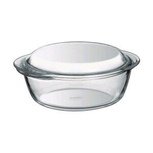 Casserole avec Couvercle Pyrex Essentials Transparent 32 L |  Poêle...