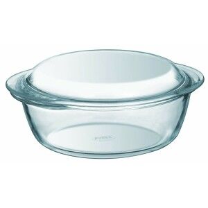 Casserole avec Couvercle Pyrex Essentials Transparent 32 L |  Poêle...