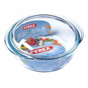 Casserole avec Couvercle Pyrex Essentials Transparent 32 L |  Poêle...