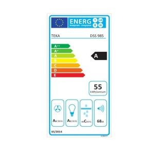 Hotte standard Teka 40437010 90 cm 760 m3/h 66 dB 292W Acier |  Hot...