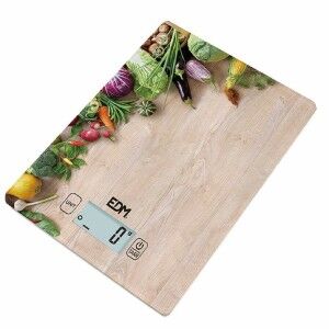 Küchenwaage EDM 07527 Braun Holz 5 kg |  Küchenwaagen   | Chef Up