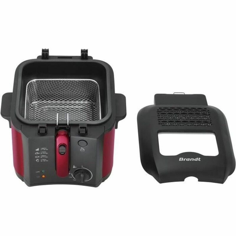 Deep-fat Fryer Brandt FRI25R Black Red 1 kg 2,5 L |  Fryers   | Che...
