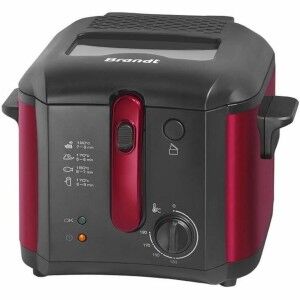 Fritteuse Brandt FRI25R Schwarz Rot 1 kg 2,5 L |  Fritteusen   | Ch...