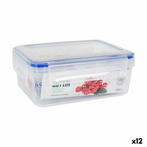 Hermetic Lunch Box Quttin L&F Rectangular 20 x 15 x 8 cm (12 Units)...