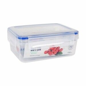 Hermetic Lunch Box Quttin L&F Rectangular 20 x 15 x 8 cm (12 Units)...
