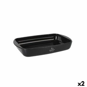 Oven Dish Santa Clara Silicone Borosilicate Glass Rectangular 35 x ...