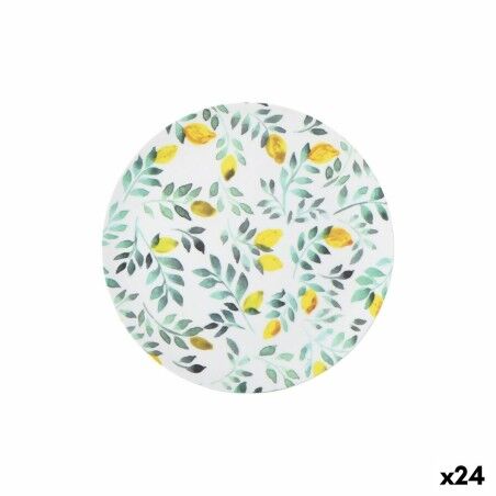 Flacher Teller La Mediterránea Zitronengelb 25,5 cm (24 Stück) |  G...