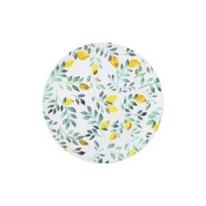 Flat Plate La Mediterránea Lemon 25,5 cm (24 Units) |  Plates, plat...
