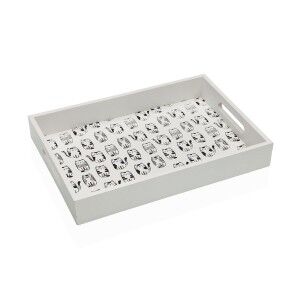 Plateau Versa GATTO Bois MDF 24 x 5 x 34 cm |  Assiettes, plats et ...