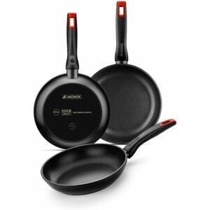 Pfannenset Monix M240000 Schwarz |  Pfannen und Töpfe   | Chef Up