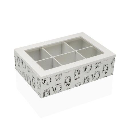 Box for Infusions Versa GATTO Wood 17 x 7 x 24 cm |  Other accessor...