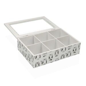 Teebox Versa GATTO Holz 17 x 7 x 24 cm |  Weiteres Zubehör und Koch...