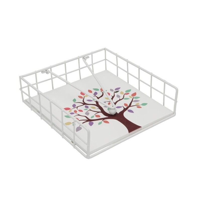 Napkin holder Versa TREE Steel MDF Wood 18 x 7 x 18 cm |  Other acc...