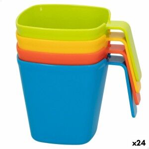 Gläserset Aktive Bunt 390 ml Picnic 24 Stück 4 Stücke