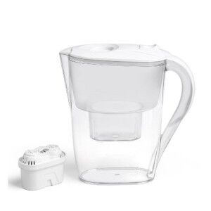 Filter-Karaffe Kinvara Weiß Durchsichtig ABS 2,6 L