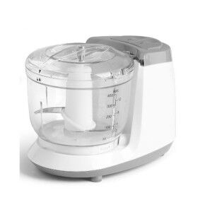 Hachoir Argon Blanc Gris Transparent Argenté Acier inoxydable Plast...
