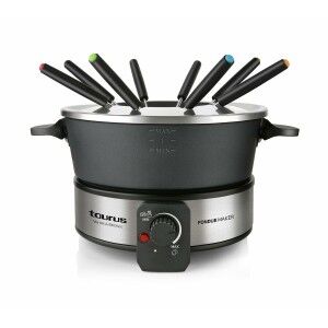 Fondue Taurus FF2 Noir Argenté 1000 W |  Crêpières et gaufriers   |...