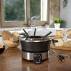 Fondue Taurus FF2 Noir Argenté 1000 W |  Crêpières et gaufriers   |...
