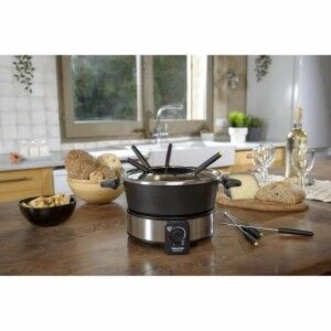 Fondue Taurus FF2 Noir Argenté 1000 W |  Crêpières et gaufriers   |...