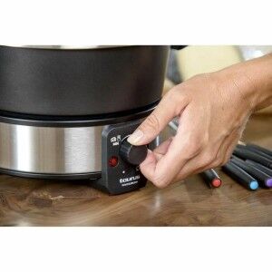 Fondue Taurus FF2 Noir Argenté 1000 W |  Crêpières et gaufriers   |...