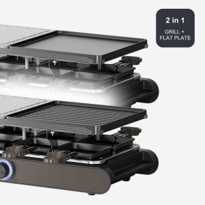 Grillpfanne Black & Decker BXFC1400E 1400 W |  Grills und Grillplat...