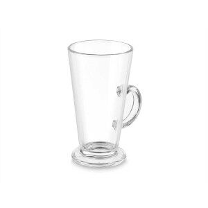 Verre en Verre Vivalto CAFE LATTE Transparent verre 280 ml (6 Unités)