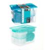 Set of lunch boxes Leknes Blue Green polypropylene 50 Pieces (4 Uni...
