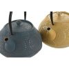 Théière Home ESPRIT Jaune Turquoise Acier inoxydable Fer 1,2 L (2 U...