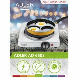 Camping stove Adler AD 6503 1500 W |  Stoves and hobs   | Chef Up