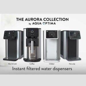 Water Dispenser Aqua Optima STAUR001 Black Plastic