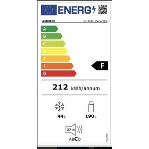 Combined Refrigerator Liebherr CTE2531   141 White 190 L |  Refrige...