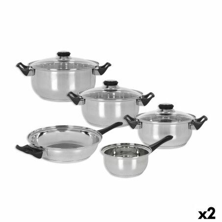 Cookware Quttin Genova 8 Pieces (2 Units) |  Cookware sets   | Chef Up